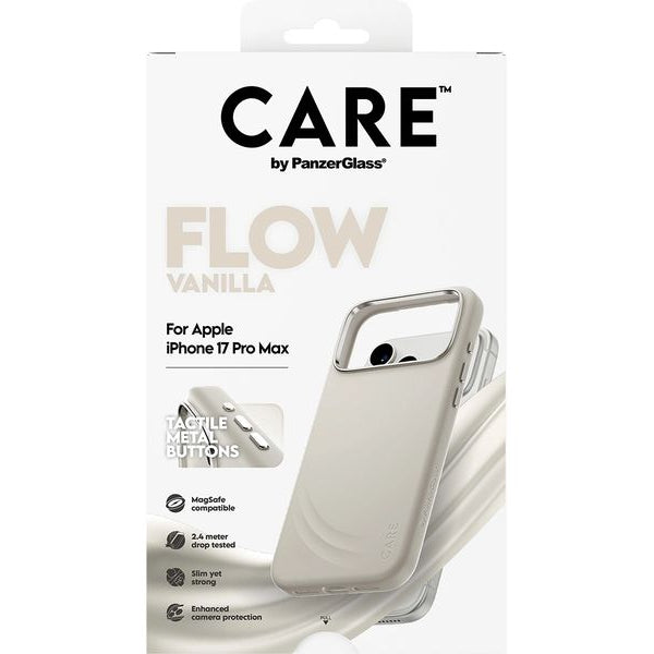 CARE Back Cover Feature Flow MagSafe iPhone 17 Pro Max Vanilla