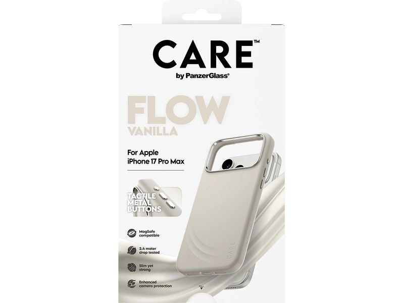CARE Back Cover Feature Flow MagSafe iPhone 17 Pro Max Vanilla