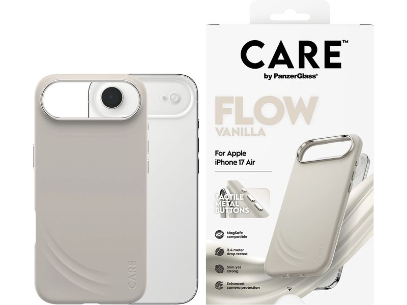 CARE Back Cover Feature Flow MagSafe iPhone 17 Air Black