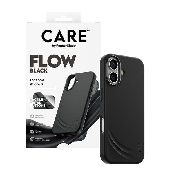 CARE Back Cover Feature Flow MagSafe iPhone 17 Black