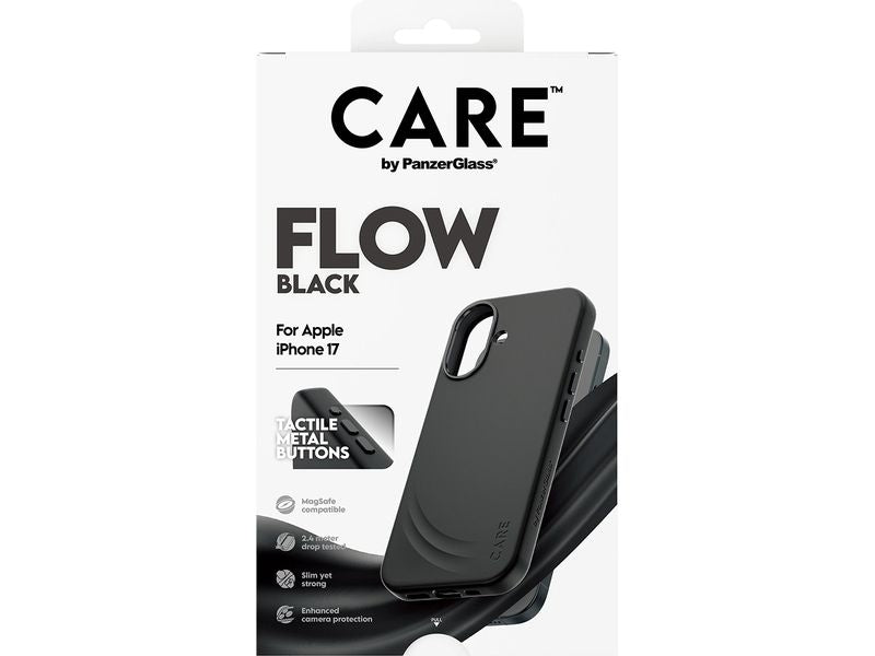 CARE Back Cover Feature Flow MagSafe iPhone 17 Black