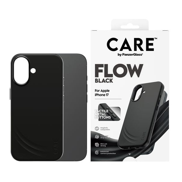 CARE Back Cover Feature Flow MagSafe iPhone 17 Black