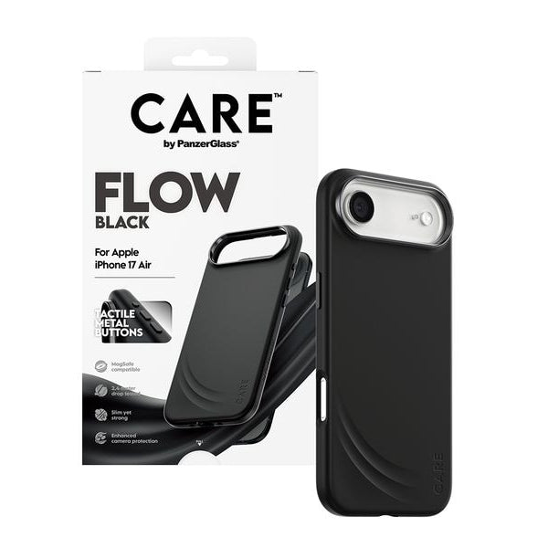 CARE Back Cover Feature Flow MagSafe iPhone 17 Air Black