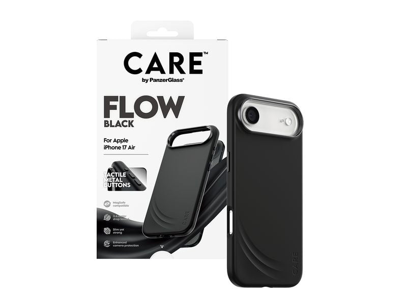 CARE Back Cover Feature Flow MagSafe iPhone 17 Air Black