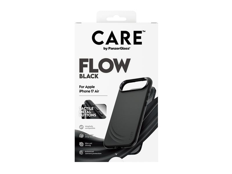 CARE Back Cover Feature Flow MagSafe iPhone 17 Air Black