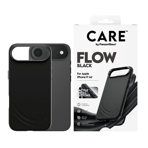 CARE Back Cover Feature Flow MagSafe iPhone 17 Air Black