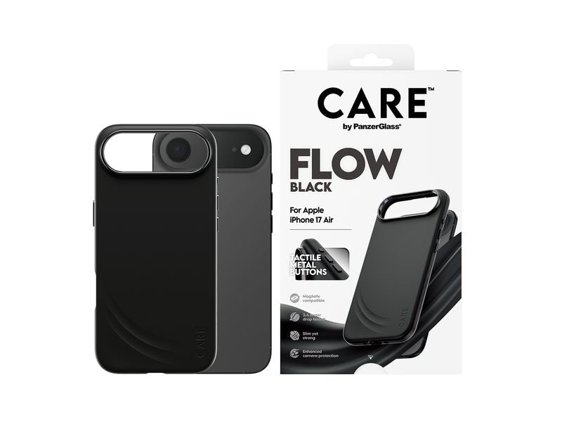 CARE Back Cover Feature Flow MagSafe iPhone 17 Air Black