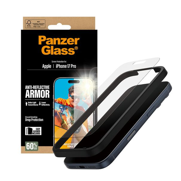 Panzerglass Displayschutz Anti-Reflective Armor iPhone 17 Pro