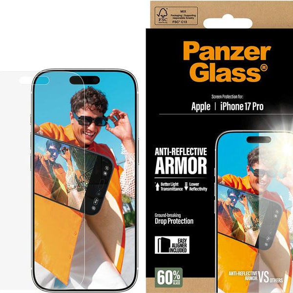 Panzerglass Displayschutz Anti-Reflective Armor iPhone 17 Pro