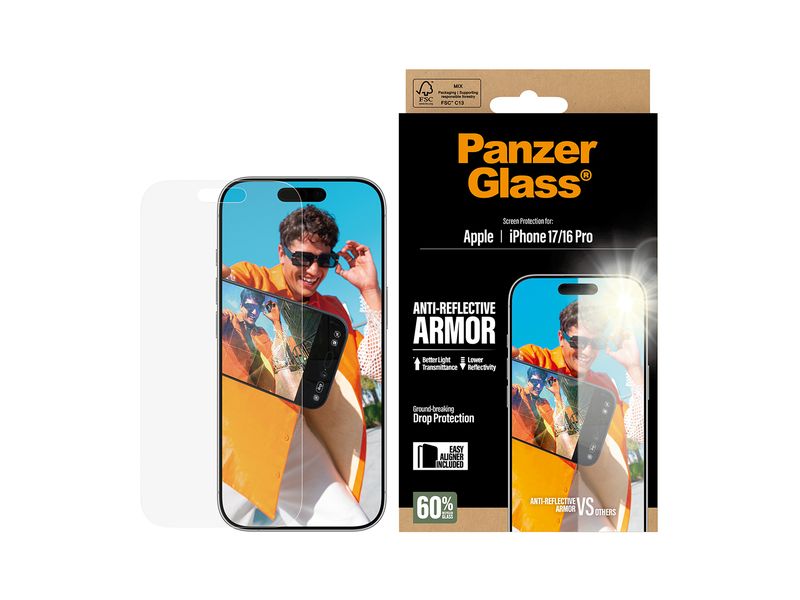 Panzerglass Displayschutz Anti-Reflective Armor iPhone 17