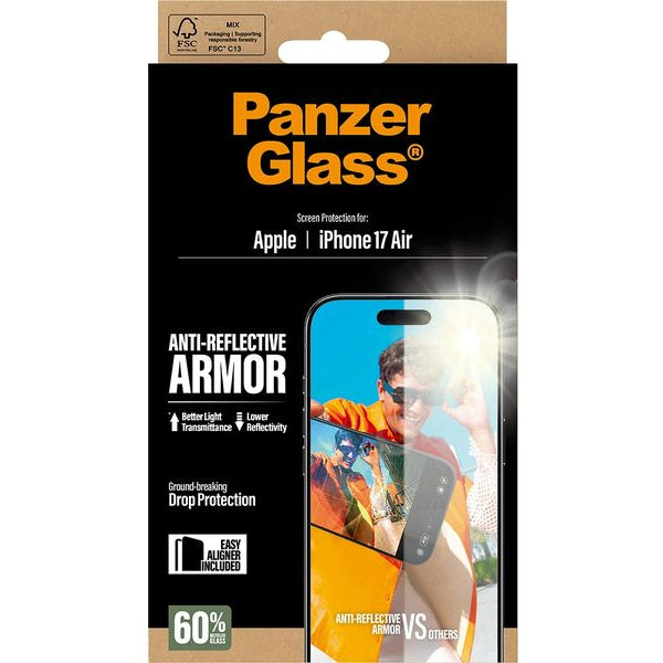 Panzerglass Displayschutz Anti-Reflective Armor iPhone 17 Air