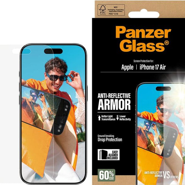 Panzerglass Displayschutz Anti-Reflective Armor iPhone 17 Air