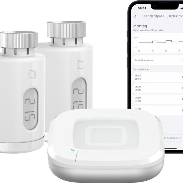 Homematic IP Funk-Heizkörperthermostat 2x Thermo, Access Point 2