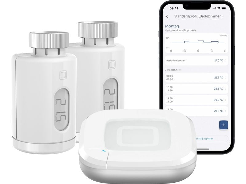 Homematic IP Funk-Heizkörperthermostat 2x Thermo, Access Point 2