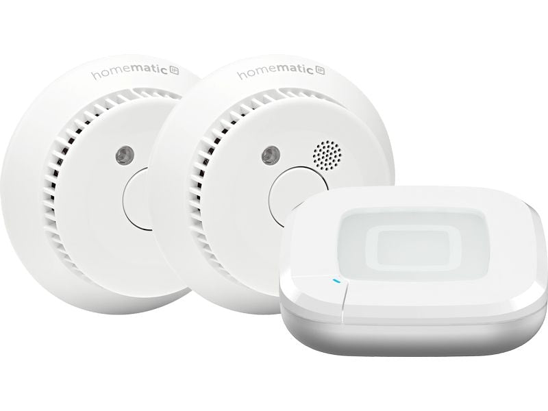 Homematic IP Funk-Rauchmelder 2x Rauchmelder, Access Point 2