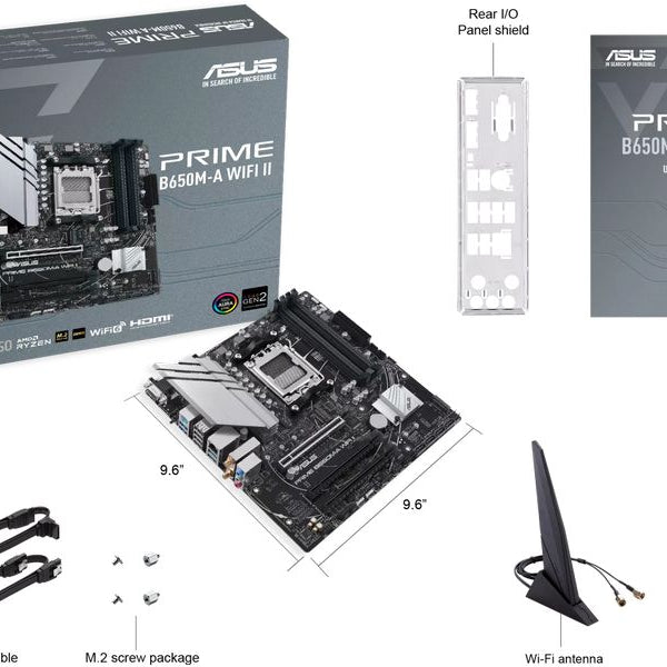 ASUS Mainboard PRIME B650M-A WIFI II