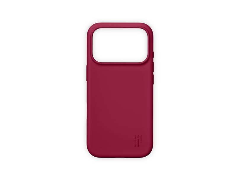 Ideal of Sweden Silicone Case MagSafe iPhone 17 Pro Cranberry