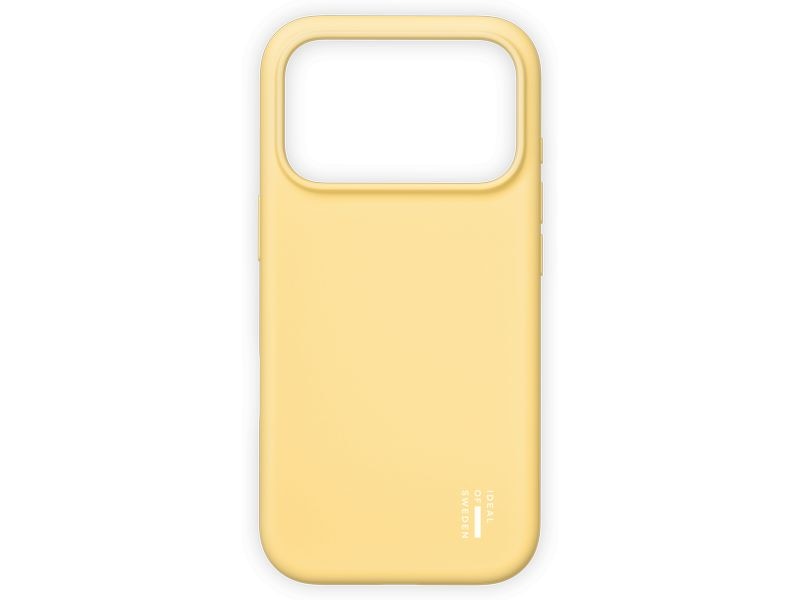 Ideal of Sweden Silicone Case MagSafe iPhone 17 Pro Max Soft Lemon