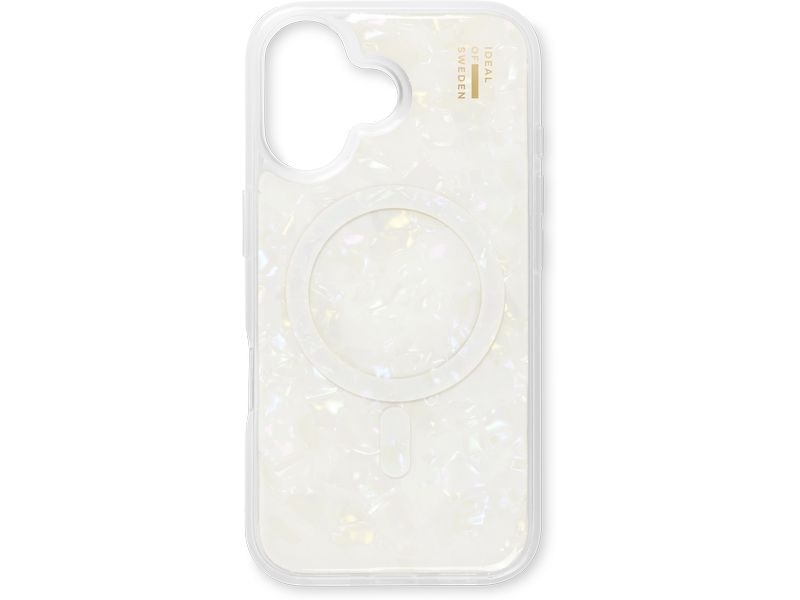 Ideal of Sweden Back Cover Pearlised Case iPhone 17 White