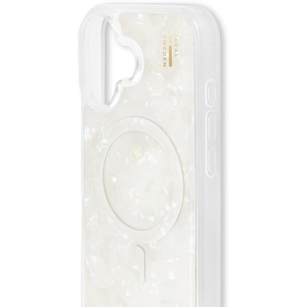 Ideal of Sweden Back Cover Pearlised Case iPhone 17 White