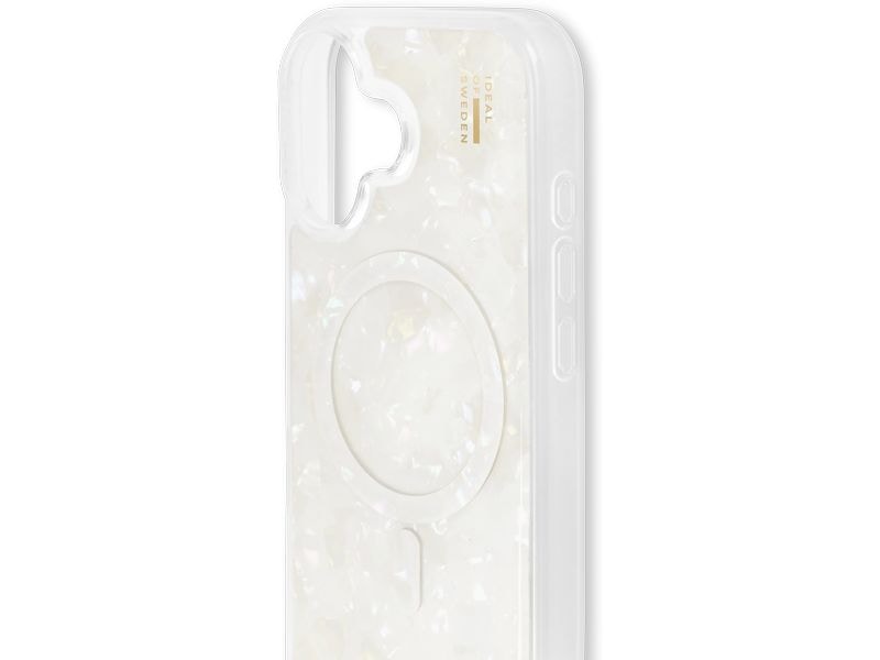 Ideal of Sweden Back Cover Pearlised Case iPhone 17 White