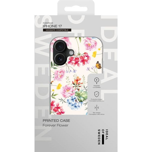 Ideal of Sweden Back Cover Printed Case MagSafe Forever Flower iPhone 17