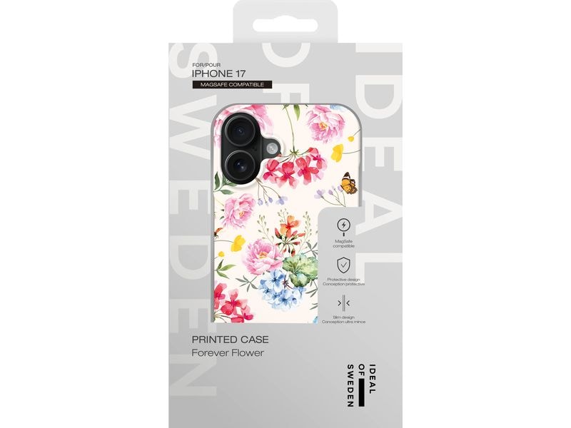 Ideal of Sweden Back Cover Printed Case MagSafe Forever Flower iPhone 17