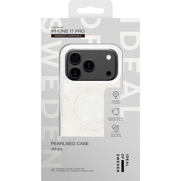 Ideal of Sweden Back Cover Pearlised Case iPhone 17 Pro White