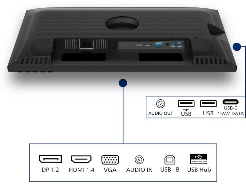 Philips 24" 24B2N3200D/00, 1920 x 1200, 100 Hz