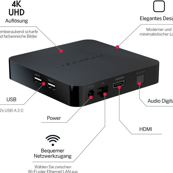 Thomson Mediaplayer / IPTV Player Streaming Box 240
