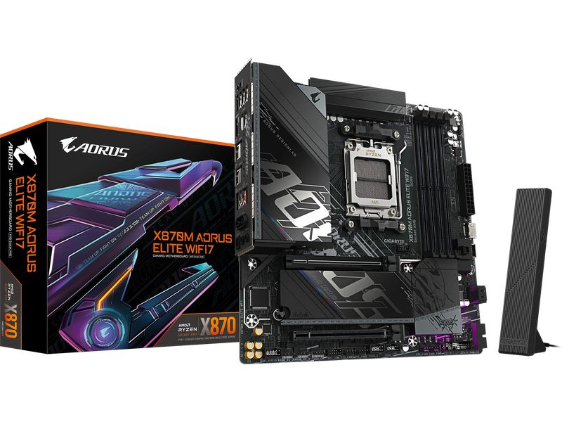Gigabyte Mainboard X870M AORUS ELITE WIFI7