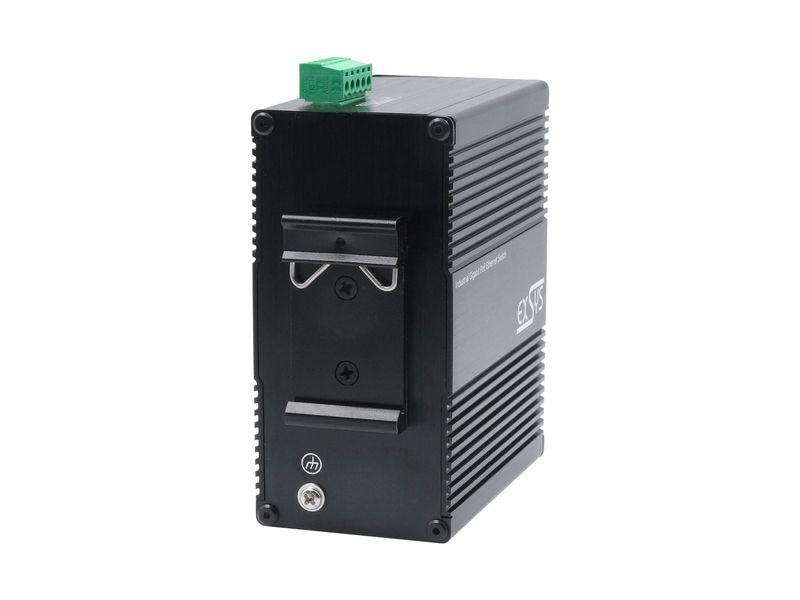 Exsys Industrieller Ethernet Mini PoE-Switch 10x 1 Gbps 10 Port