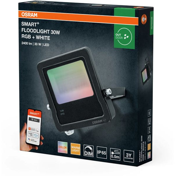 OSRAM Wandleuchte SMART+ dark grey, 30 W, 2400 lm