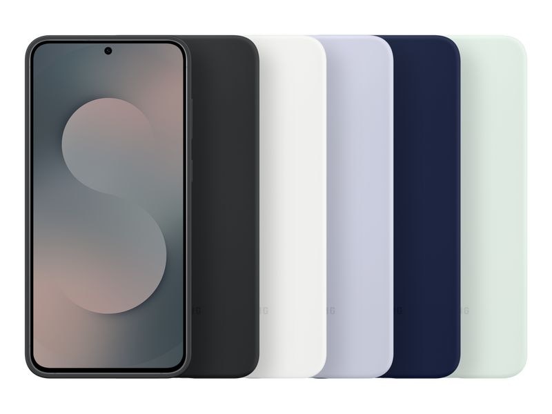 Samsung Back Cover Silicone Case Galaxy S25 FE White