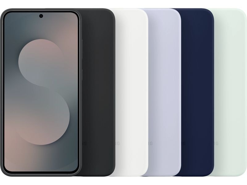 Samsung Back Cover Silicone Case Galaxy S25 FE Light Blue