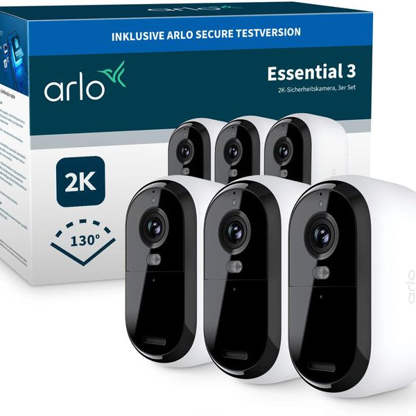 Arlo Essential 3 2K (3er Set)