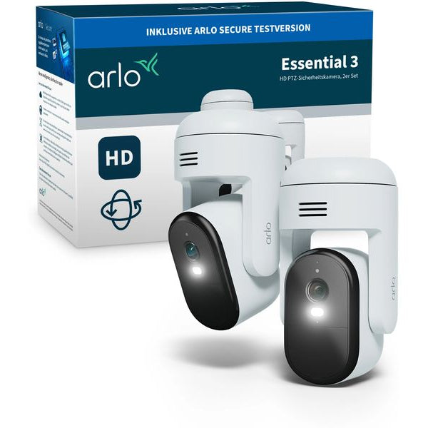Arlo Essential 3 HD PTZ (2er Set)
