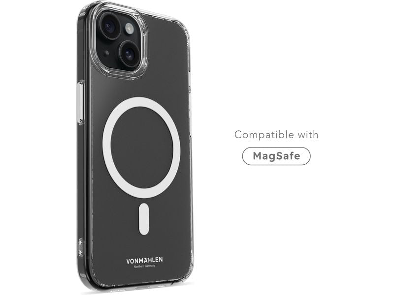 Vonmählen Back Cover Transparent Case MagSafe iPhone 15