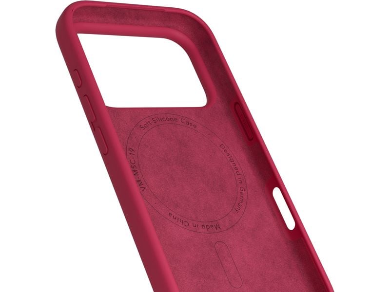 Vonmählen Back Cover Soft Silicone iPhone 17 Pro Max Black