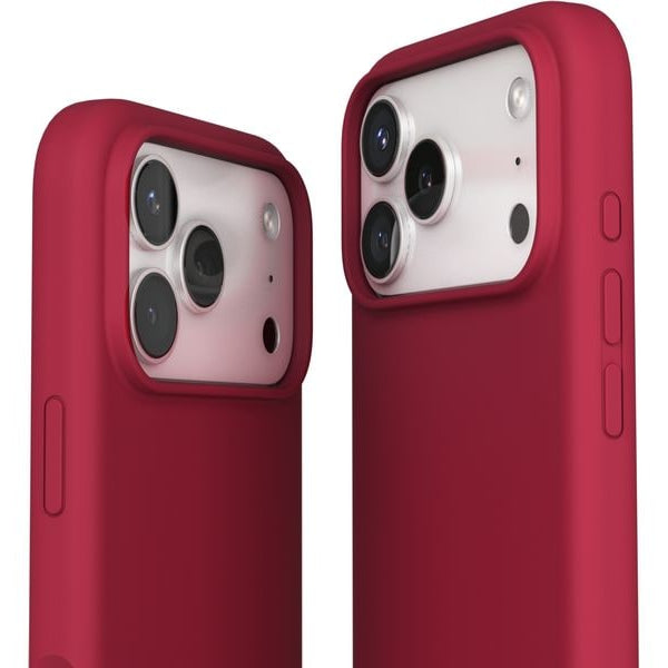 Vonmählen Back Cover Soft Silicone iPhone 17 Pro Dark Red
