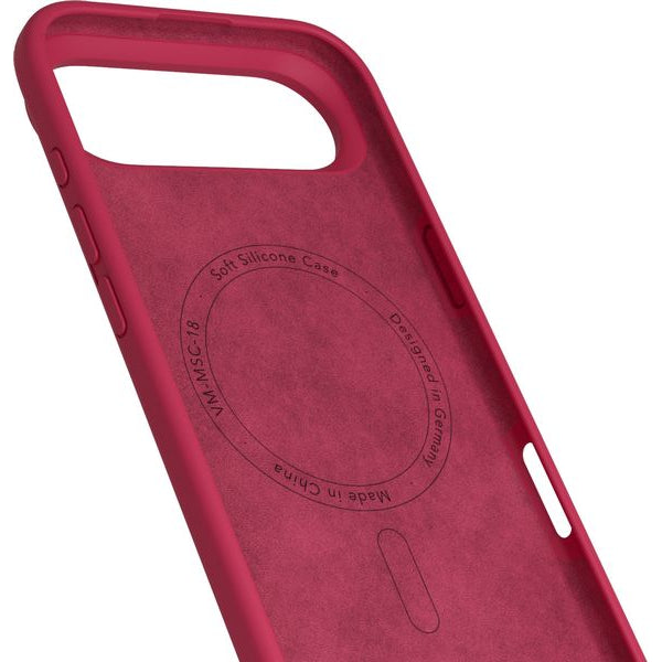 Vonmählen Back Cover Soft Silicone iPhone 17 Air Dark Red