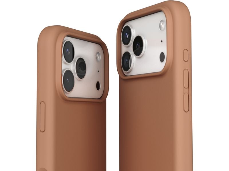 Vonmählen Back Cover Soft Silicone iPhone 17 Pro Dark Cream