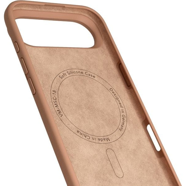 Vonmählen Back Cover Soft Silicone iPhone 17 Air Dark Cream