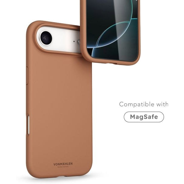 Vonmählen Back Cover Soft Silicone iPhone 17 Air Dark Cream