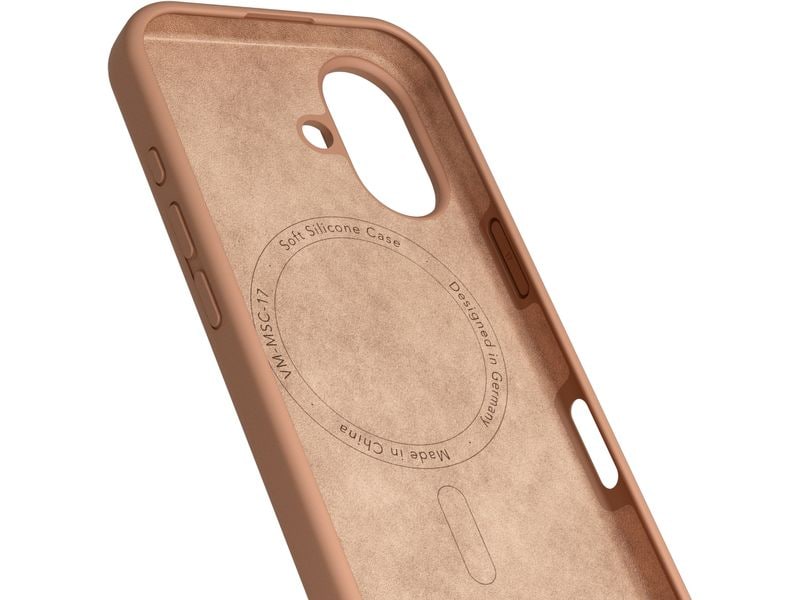 Vonmählen Back Cover Soft Silicone iPhone 17 Black