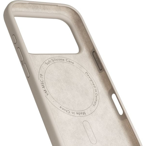 Vonmählen Back Cover Soft Silicone iPhone 17 Pro Cream