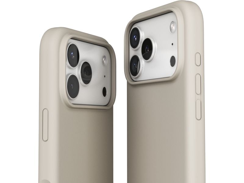 Vonmählen Back Cover Soft Silicone iPhone 17 Pro Cream