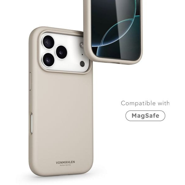 Vonmählen Back Cover Soft Silicone iPhone 17 Pro Cream