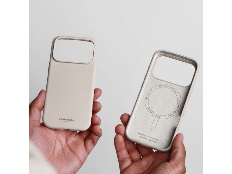 Vonmählen Back Cover Soft Silicone iPhone 17 Pro Max Black