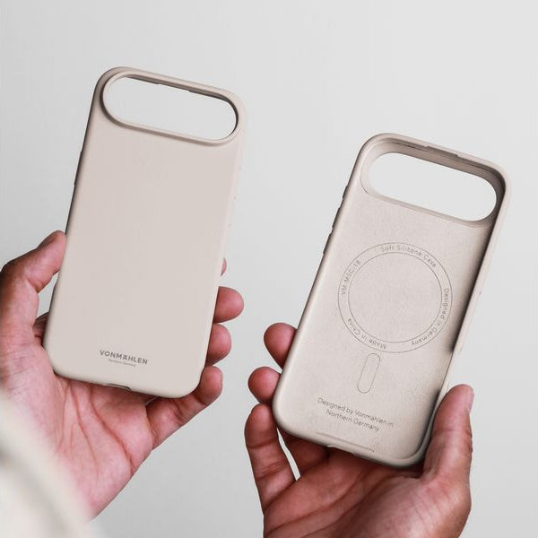 Vonmählen Back Cover Soft Silicone iPhone 17 Air Cream